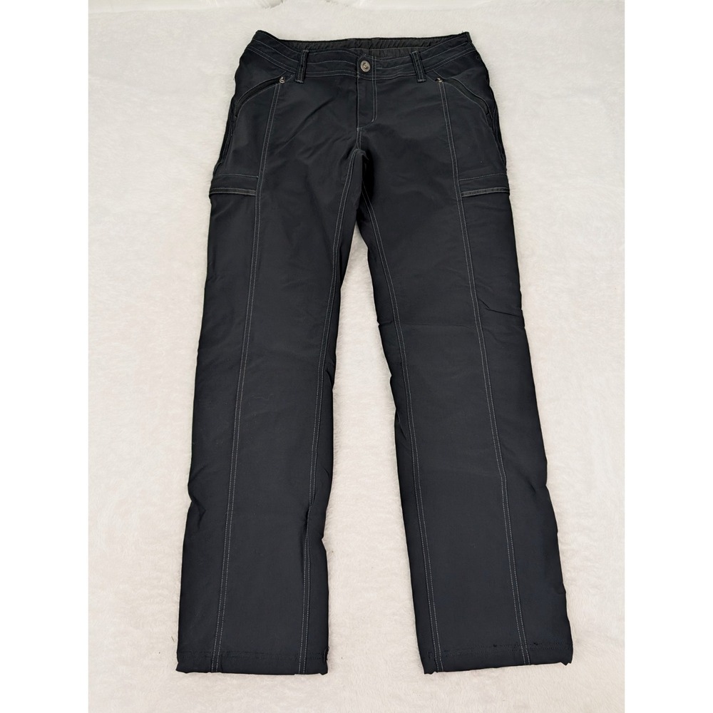 Kuhl Raid Pants Women's Size 10 Black Hiking Athletic Outdoor Mountain 6159